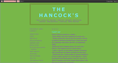 Desktop Screenshot of hancockhangout.blogspot.com