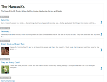 Tablet Screenshot of hancockhangout.blogspot.com