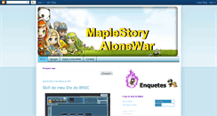 Desktop Screenshot of alonewar.blogspot.com