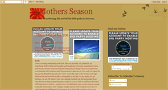 Desktop Screenshot of amothersseason.blogspot.com