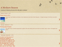 Tablet Screenshot of amothersseason.blogspot.com