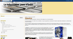 Desktop Screenshot of formateinformatica.blogspot.com