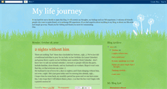 Desktop Screenshot of nita-mylifejourney.blogspot.com