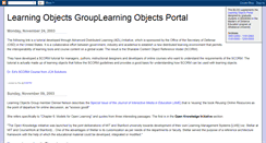 Desktop Screenshot of learningobjectsportal.blogspot.com