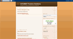 Desktop Screenshot of freshers-solutions.blogspot.com