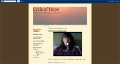 Desktop Screenshot of cycleofhope.blogspot.com