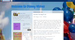 Desktop Screenshot of mydisneywishes.blogspot.com