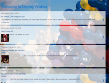 Tablet Screenshot of mydisneywishes.blogspot.com