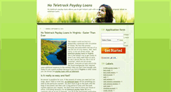 Desktop Screenshot of no-teletrack-paydayloans.blogspot.com