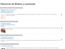 Tablet Screenshot of patrociniodebiedma.blogspot.com