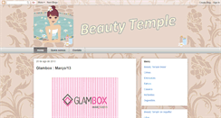 Desktop Screenshot of beautytemple.blogspot.com