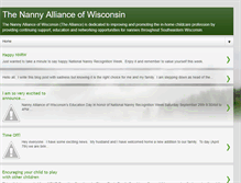 Tablet Screenshot of nannyalliance.blogspot.com