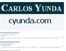 Tablet Screenshot of cyunda.blogspot.com