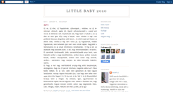 Desktop Screenshot of littlebaby2010.blogspot.com