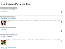 Tablet Screenshot of amytheactress.blogspot.com
