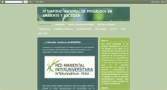 Desktop Screenshot of 4simposioposg-interdisciplinarios.blogspot.com