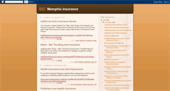 Desktop Screenshot of memphisinsurance.blogspot.com