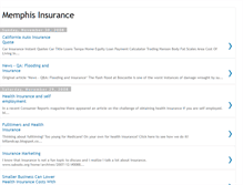 Tablet Screenshot of memphisinsurance.blogspot.com