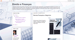 Desktop Screenshot of direitoefinancas.blogspot.com