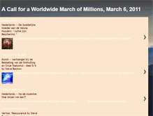 Tablet Screenshot of marchofmillions.blogspot.com