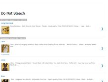 Tablet Screenshot of donotbleachme.blogspot.com
