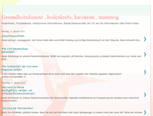 Tablet Screenshot of gesundheitsdienste.blogspot.com