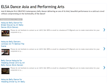 Tablet Screenshot of elsadance.blogspot.com
