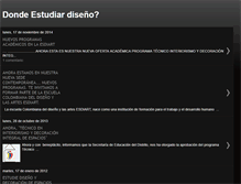 Tablet Screenshot of estudiedisenoenesdiart.blogspot.com