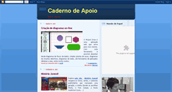 Desktop Screenshot of cadernoactividades.blogspot.com