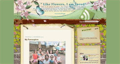 Desktop Screenshot of likeflowersiamloved.blogspot.com