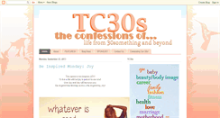 Desktop Screenshot of confessionsof30something.blogspot.com