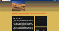 Desktop Screenshot of glamisdunescalifornia.blogspot.com