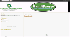 Desktop Screenshot of handipresse-equita.blogspot.com