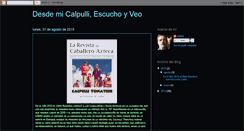Desktop Screenshot of calpullitonatiuh.blogspot.com