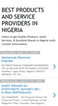 Mobile Screenshot of nigerianbests.blogspot.com