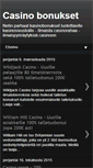 Mobile Screenshot of casinobonukset.blogspot.com