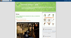 Desktop Screenshot of nutricionanimaluptc.blogspot.com