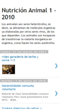 Mobile Screenshot of nutricionanimaluptc.blogspot.com