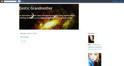Desktop Screenshot of exoticgrandmother.blogspot.com