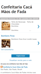 Mobile Screenshot of confeitariacacamaosdefada.blogspot.com