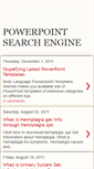 Mobile Screenshot of powrepointsearchengine.blogspot.com