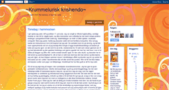 Desktop Screenshot of krishendomio.blogspot.com