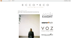Desktop Screenshot of eccoeco.blogspot.com