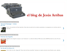 Tablet Screenshot of elblogdejesusarribas.blogspot.com