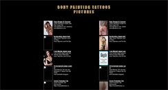 Desktop Screenshot of body-painting-tattoos-pictures.blogspot.com