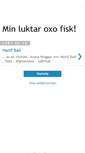 Mobile Screenshot of minluktaroxofisk.blogspot.com