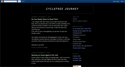 Desktop Screenshot of cyclefree.blogspot.com