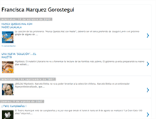 Tablet Screenshot of franciscamarquezgorostegui.blogspot.com