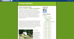 Desktop Screenshot of bere-ecologia.blogspot.com