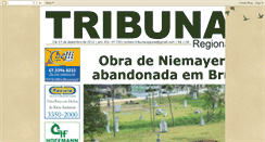 Desktop Screenshot of jornal-tribunaregional.blogspot.com